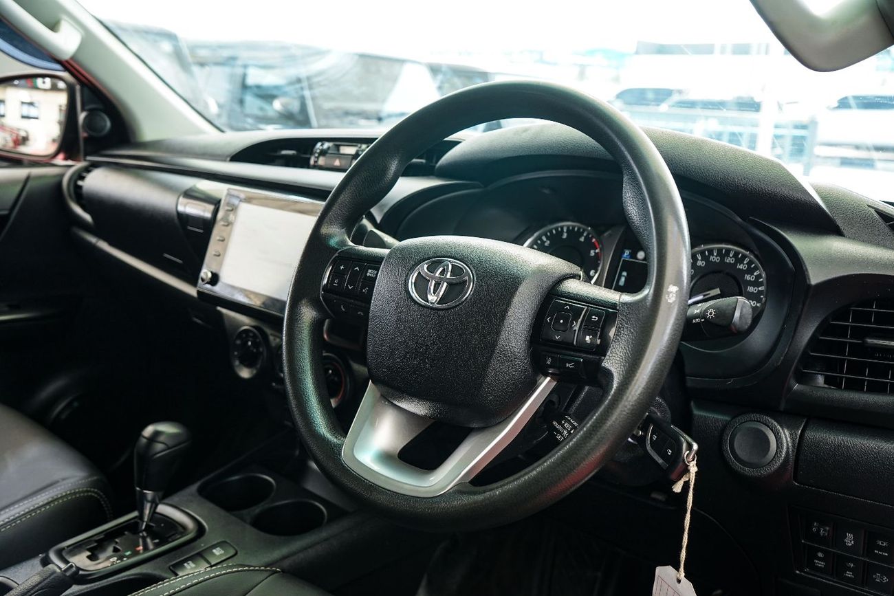 تويوتا هيلوكس The Toyota Hilux is a legendary, tough, and versatile pickup truck known for reliability, available 