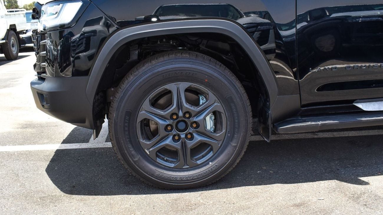 Toyota Land Cruiser ECTAGR001 – TLC300 GR Sport 3.3L Diesel Auto Black with Red Interior
