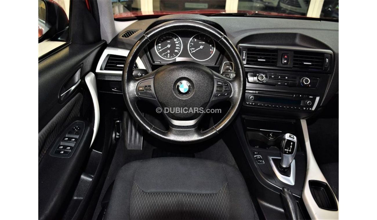 BMW 116i AMAZING BMW 116i 2013 Model!! in Red Color! GCC Specs