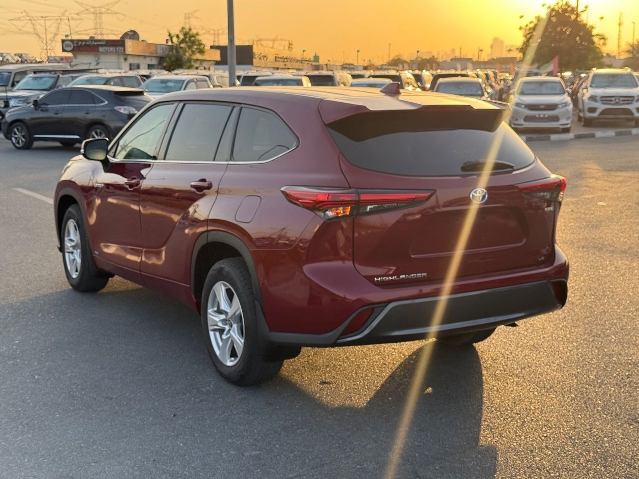 Toyota Highlander LE 2.5L 2021 TOYOTA HIGHALNDER LE HYBRID IMPORTED FROM USA