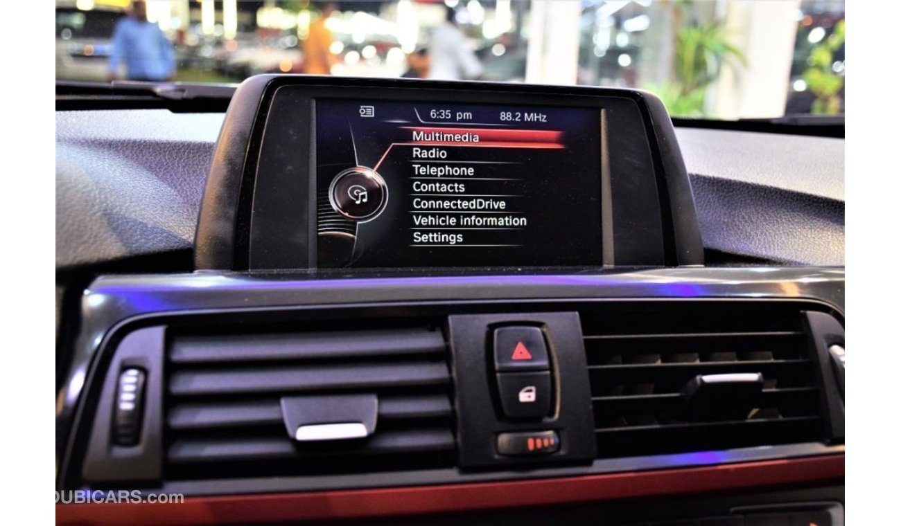 بي أم دبليو 328i AMAZING BMW 328 Sport 2015 144000KM Full Service History 2018 Tires Warranty Available Unti