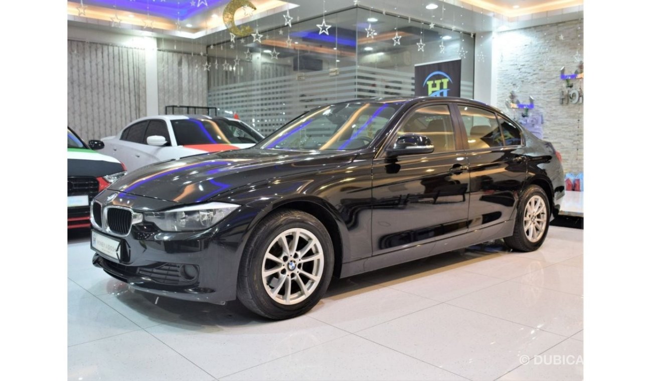 بي أم دبليو 316 EXCELLENT DEAL for our BMW 316i 1.6L ( 2015 Model! ) in Black Color! GCC Specs