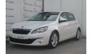 بيجو 308 1.6L 2015 MODEL WITH WARRANTY