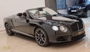 بنتلي كونتيننتال جي تي سي 2015 Bentley Continental GT, Full Service History, GCC