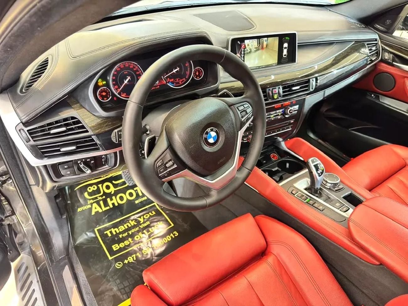 بي أم دبليو X6 35i EXCLUSIVE SPECIAL M KIT || WELL MAINTAINED || RADAR || TOP RANGE || GCC || LOW MILEAGE