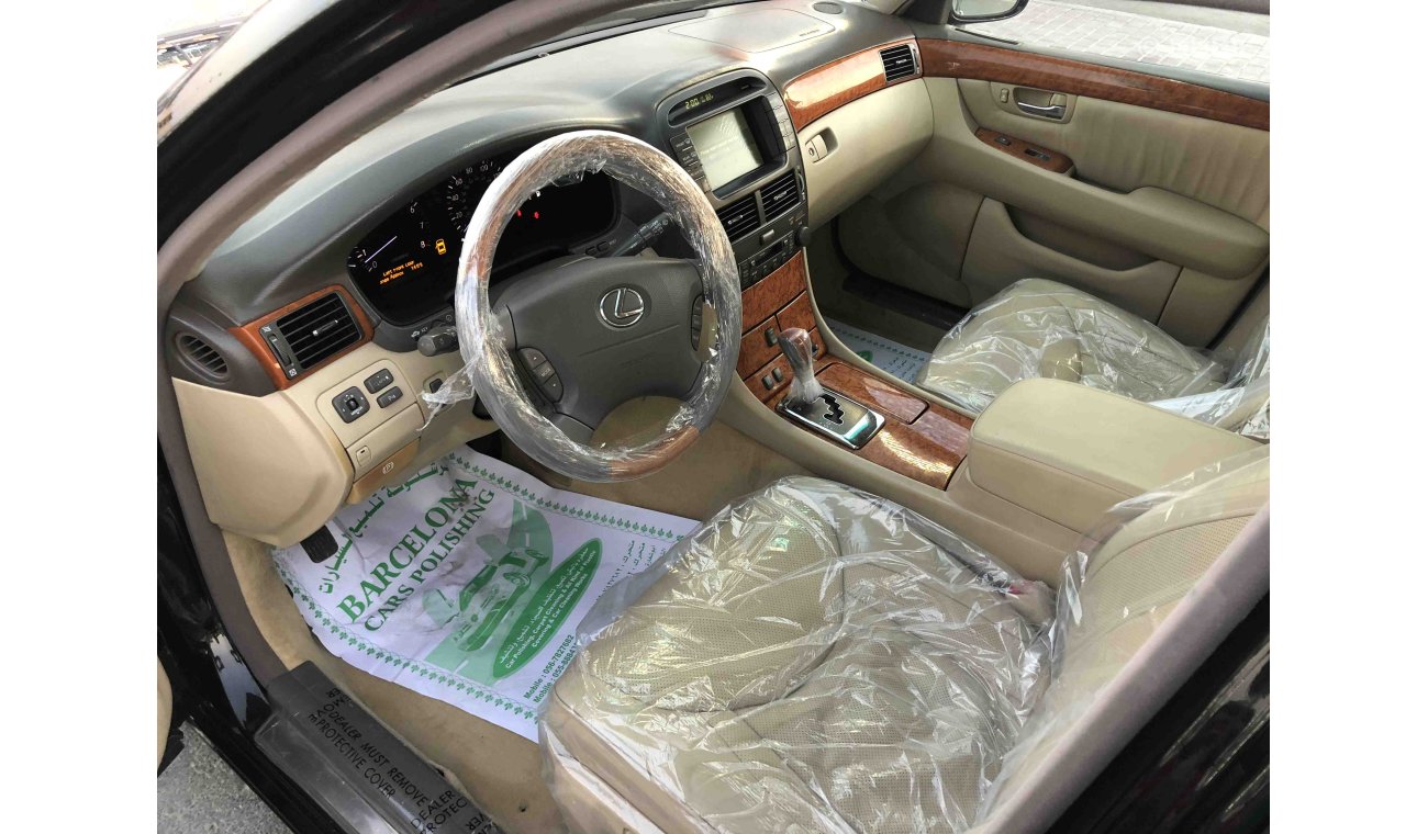 Lexus LS 430 لكزس 430 موديل 2004 صبغ وكالة بدون حوادث مسرفس كامل