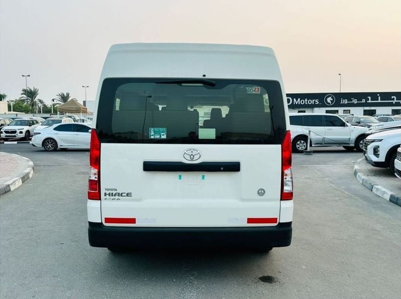 Toyota Hiace 3.5L, HIGH ROOF, PETROL, AUTOMATIC TRANSMISSION, 13 PERSON, AIRCONDION, POWER WINDOWN, MODEL 2025