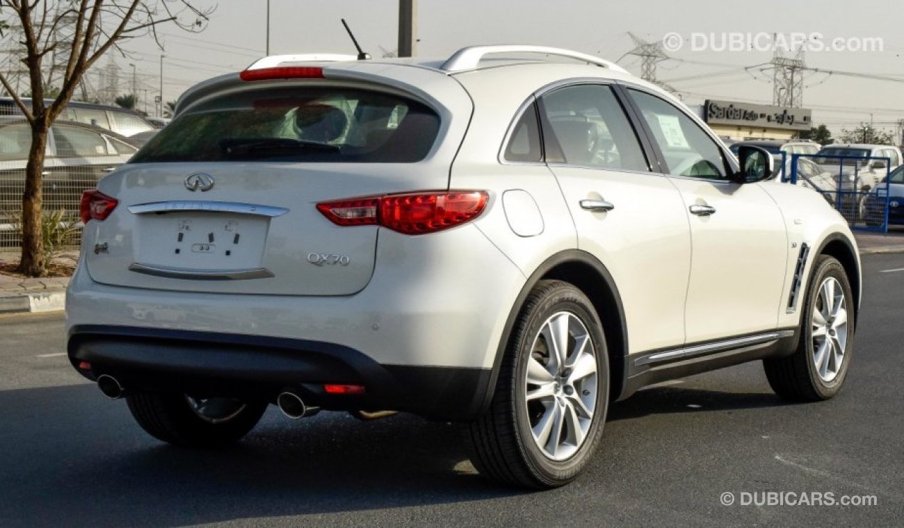 Infiniti QX70 Excellence 3.7L - V6 - with Warranty from Agency - GCC Specs - Zero KM