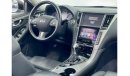 إنفينيتي Q50 هايبريد سبورت هايبريد سبورت هايبريد سبورت 2014 Infiniti Q50 Sport Hybrid, Service History, Low Kms, 