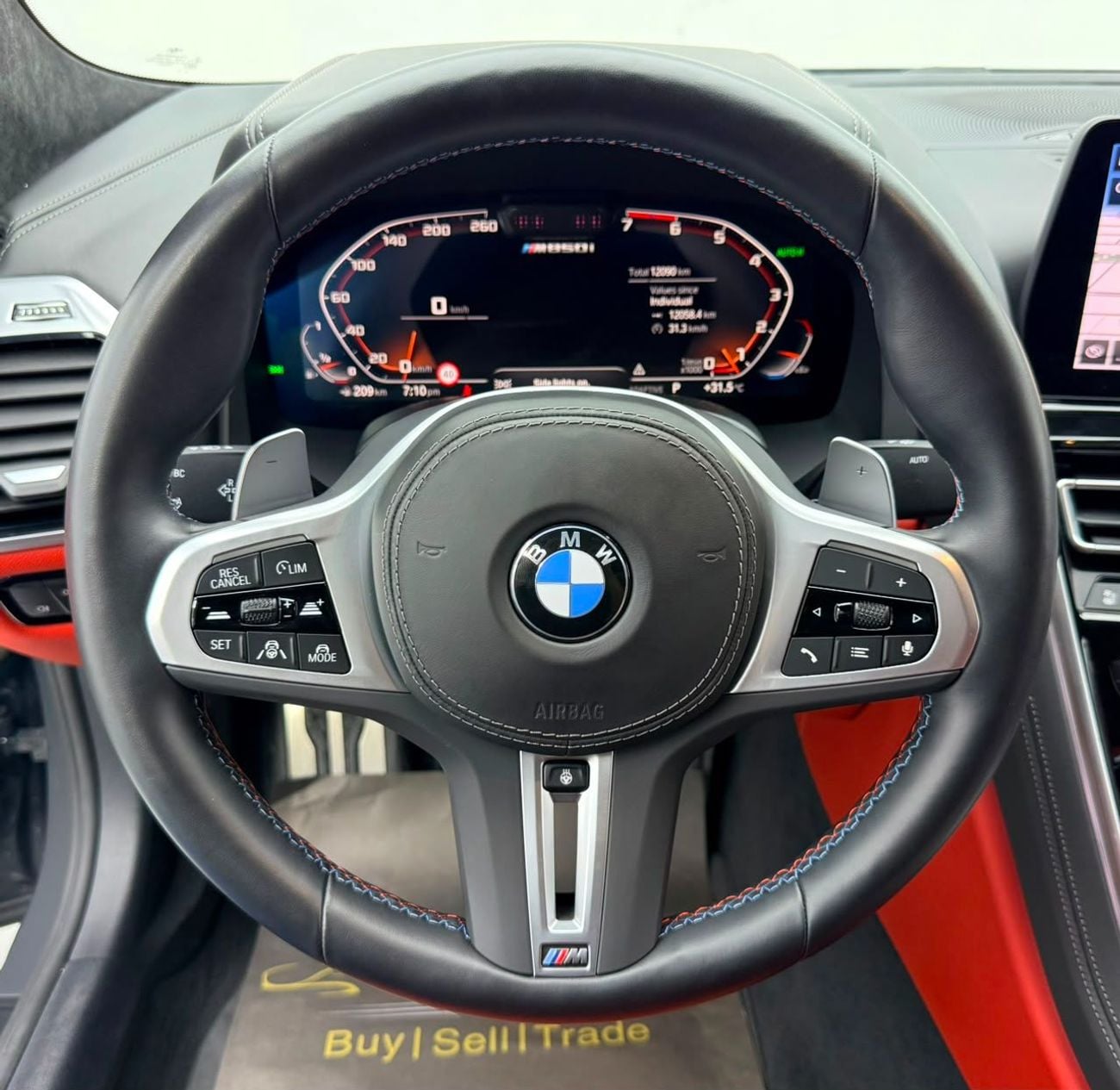 BMW M850i xDrive 2024 BMW M850i xDrive Carbon Package, 2028 BMW Warranty + Service Pack, Very Low Km, GCC