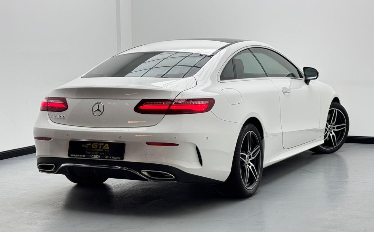 Mercedes-Benz E300 Coupe 2020 Mercedes-Benz E300, Mercedes Service History, 1 Year Warranty, GCC