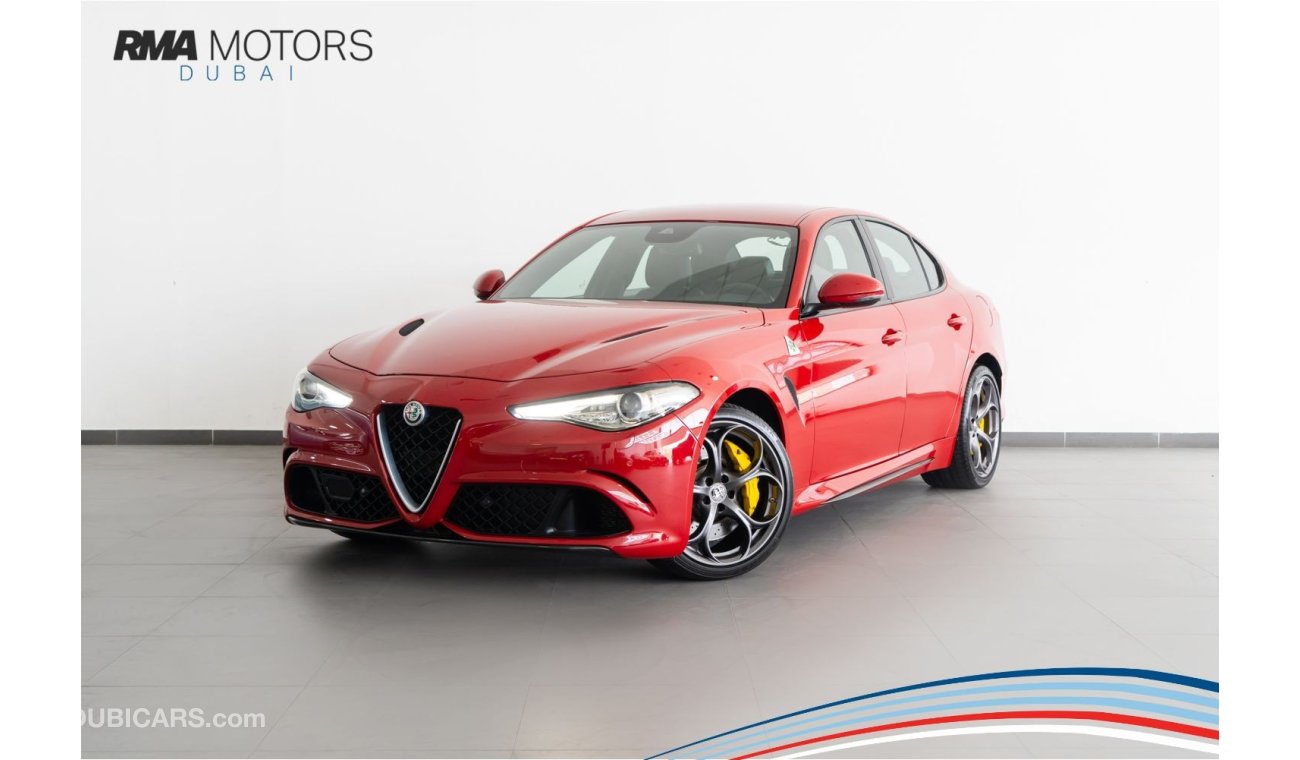 Alfa Romeo Giulia Quadrifoglio 2018 Alfa Romeo Giulia Quadrifoglio / Alfa Romeo Warranty & Alfa Romeo Service Pack