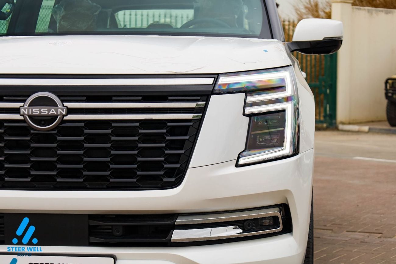 Nissan Patrol LE Platinum | GCC | LE Platinum | GCC | 3.5L V6 | AWD | Tan Inter | 8-Seater SUV | Height Control |