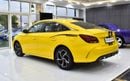 MG GT EXCELLENT DEAL for our MG GT ( 2023 Model ) in Yellow Color GCC Specs
