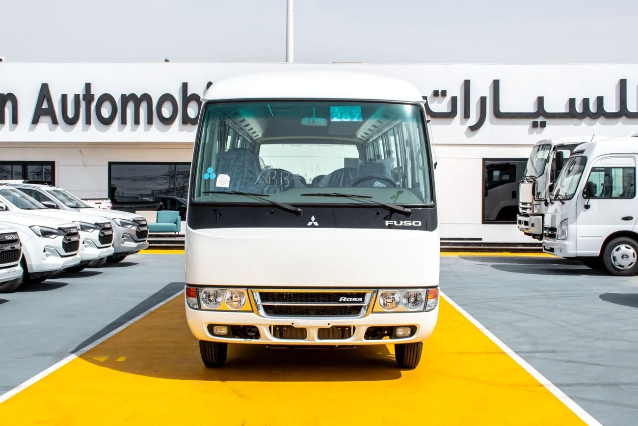 Mitsubishi Rosa 2026 Mitsubishi Rosa 34-Seater Bus | Hydraulic Door | GCC Specification | White Colour