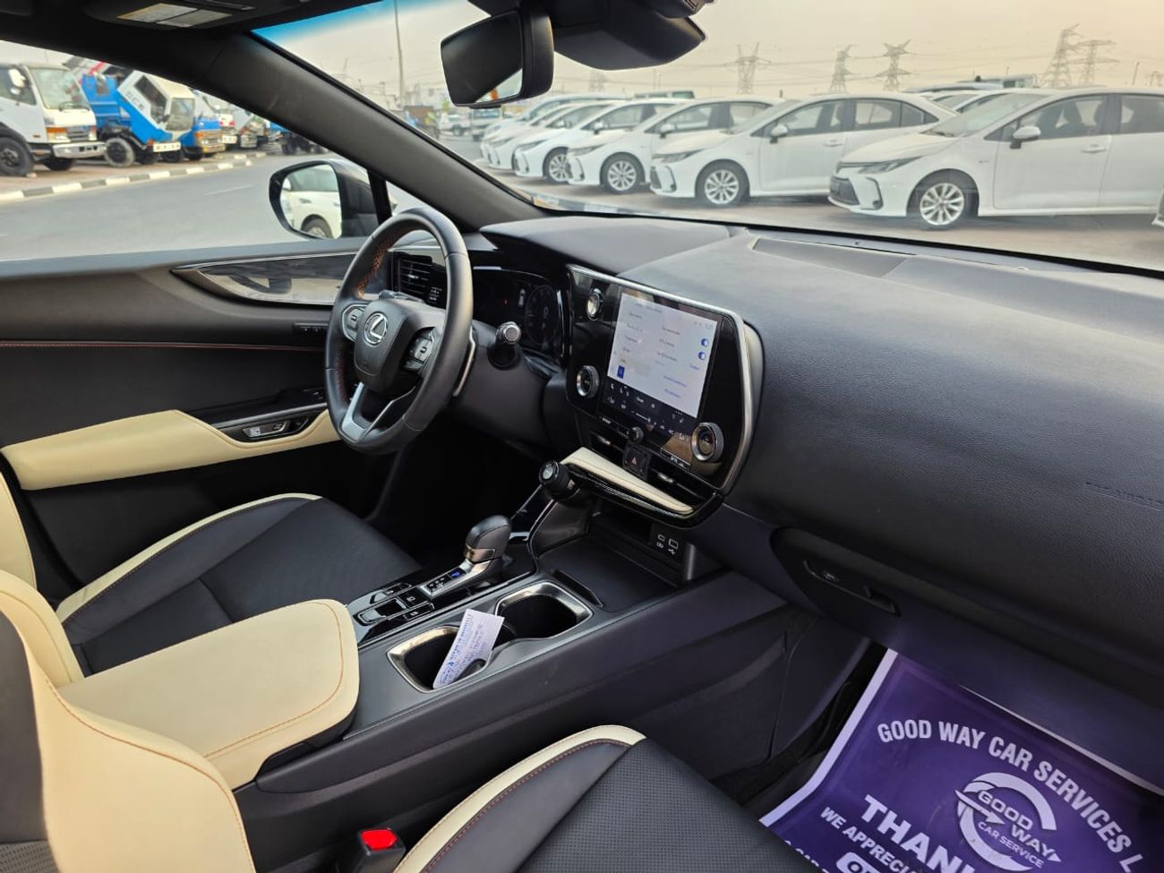 Lexus NX 250 2023 Model NX250 Full option Sunroof , Parking sensore