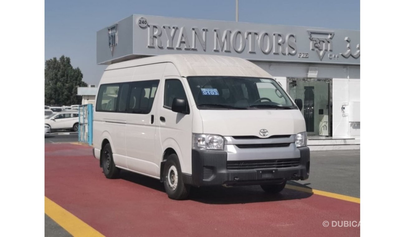 تويوتا هاياس HIACE HI-ROOF, DIESEL, BLACK BUMPER, 0 KM, 2021 MODEL, ONLY FOR EXPORT