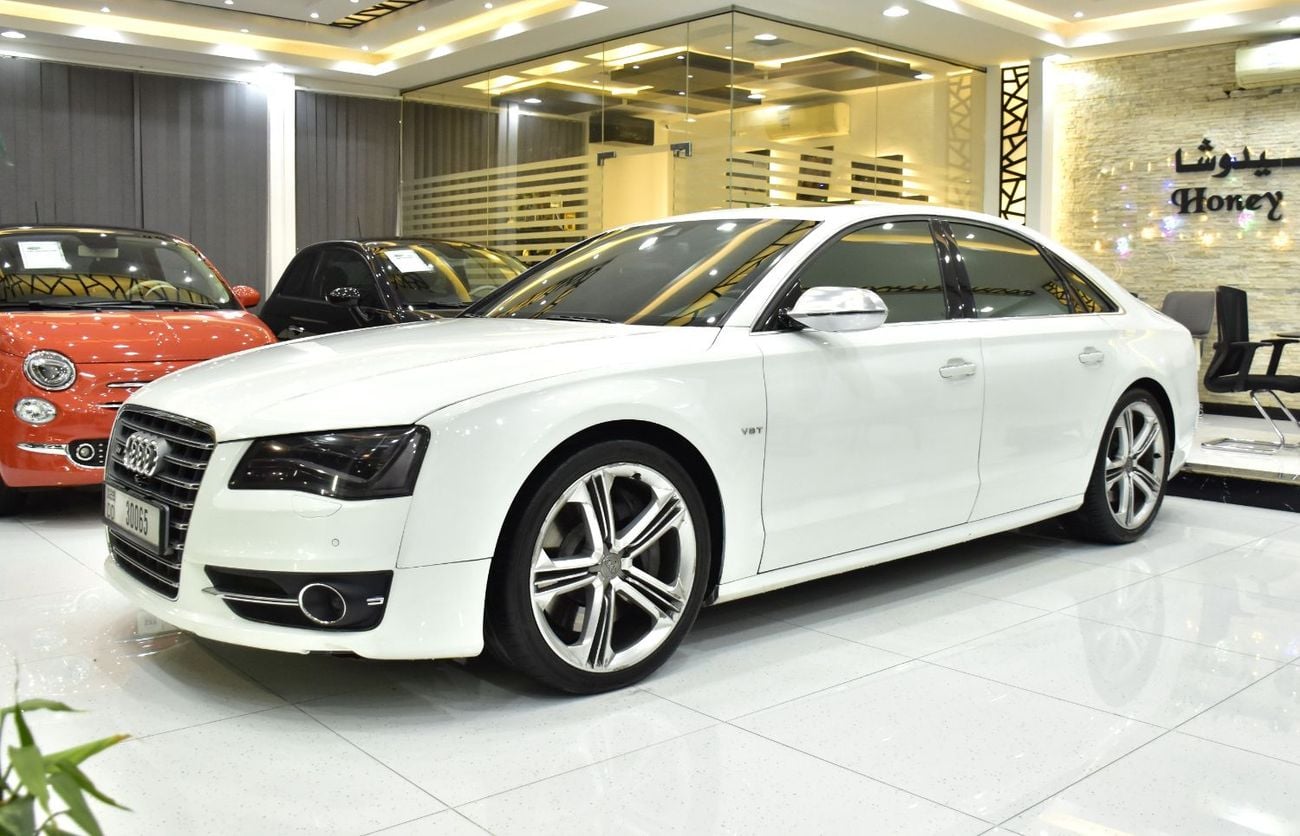 أودي S8 EXCELLENT DEAL for our Audi S8 TFSi ( 2013 Model ) in White Color Korean Specs