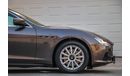 Maserati Ghibli AED 2300 P.M with 0% down payment