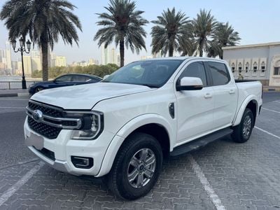 فورد رانجر Ford Ranger 2024 Model 3.0L petrol Engine Colour White push start Transmission Automatic Interior.Bl