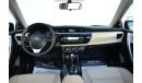 Toyota Corolla 2.0L SE+ 2015 GCC SPECS DEALER WARRANTY