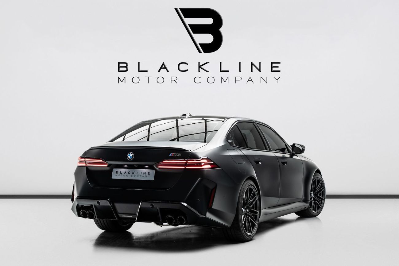 BMW M5 2025 BMW M5 Competition, 2030 BMW Warranty + Service Contract, Low Kms, GCC