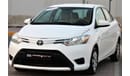 Toyota Yaris Toyota Yaris 2014 GCC, in excellent condition, without accidents, very clean from inside and outside