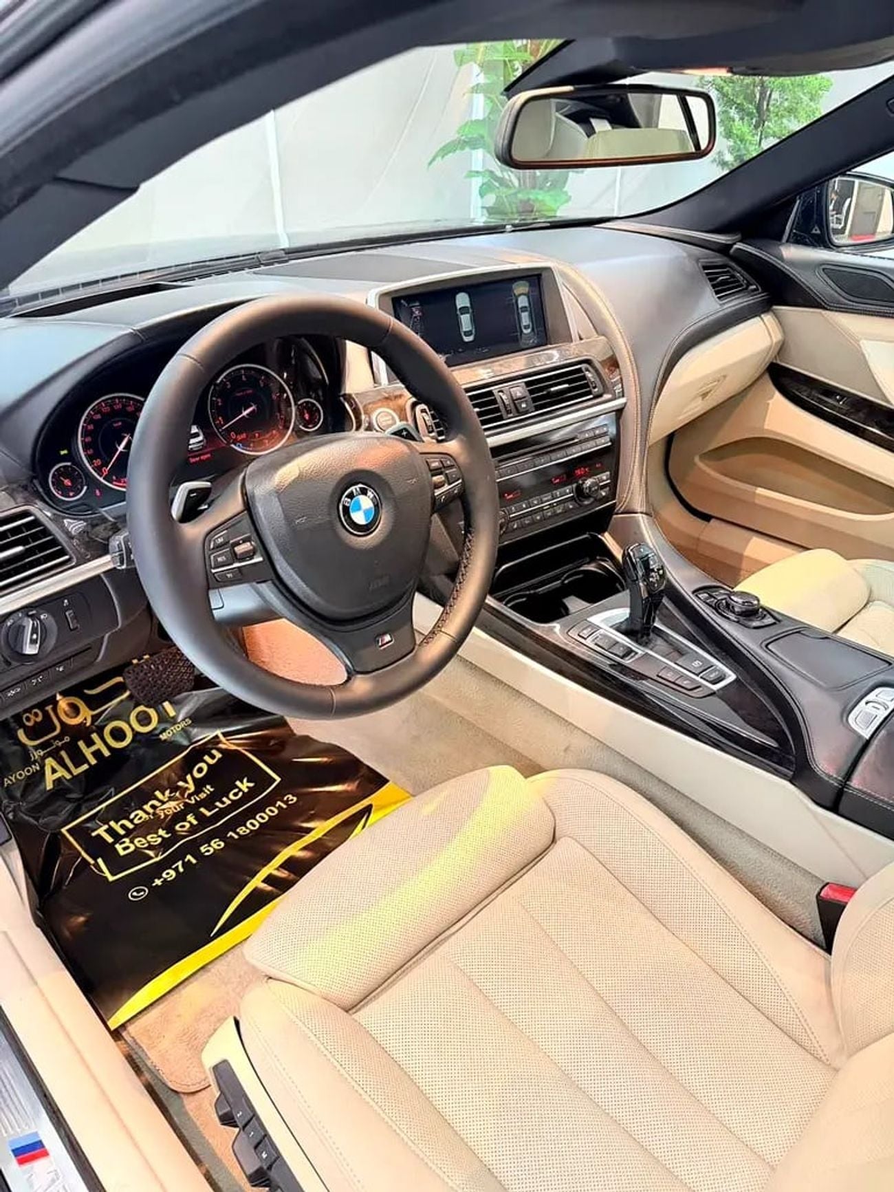 بي أم دبليو 640i STD LOVELY PEPSI COLOR 640i V6 || RADAR || GRAND COUPE || LOW MILEAGE