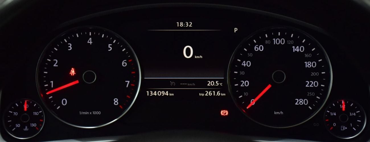 Volkswagen Touareg EXCELLENT DEAL for our Volkswagen Touareg ( 2016 Model ) in Grey Color GCC Specs