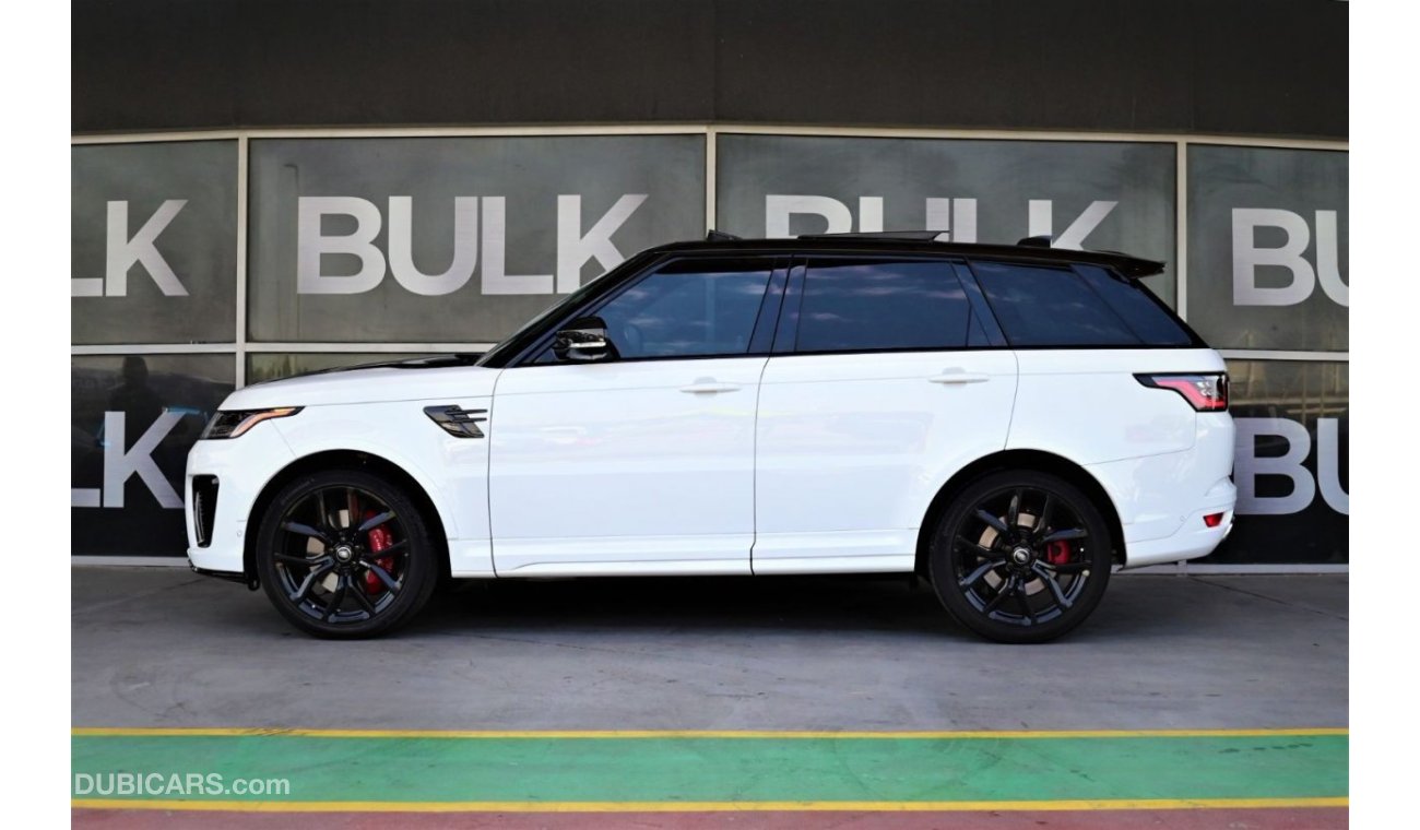 لاند روفر رانج روفر سبورت أس في آر Range Rover Sport SVR-2021 MY-Full Carbon-Original Paint-AED 5,893 Monthly 0% DP