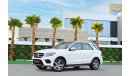 مرسيدس بنز GLE 400 AMG | 3,327 P.M  | 0% Downpayment | Low Mileage!