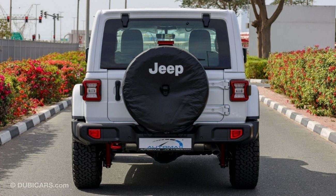 Jeep Wrangler Unlimited Rubicon 3.6L V6 , Winter package , GCC 2023 , 0Km , With 3 Yrs or 60K Km WNTY