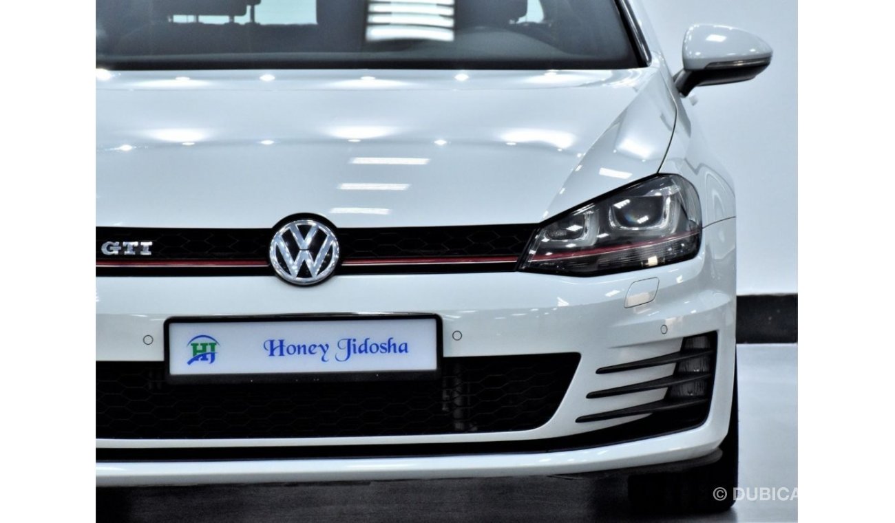 فولكس واجن جولف EXCELLENT DEAL for our Volkswagen GTi ( 2016 Model! ) in White Color! GCC Specs