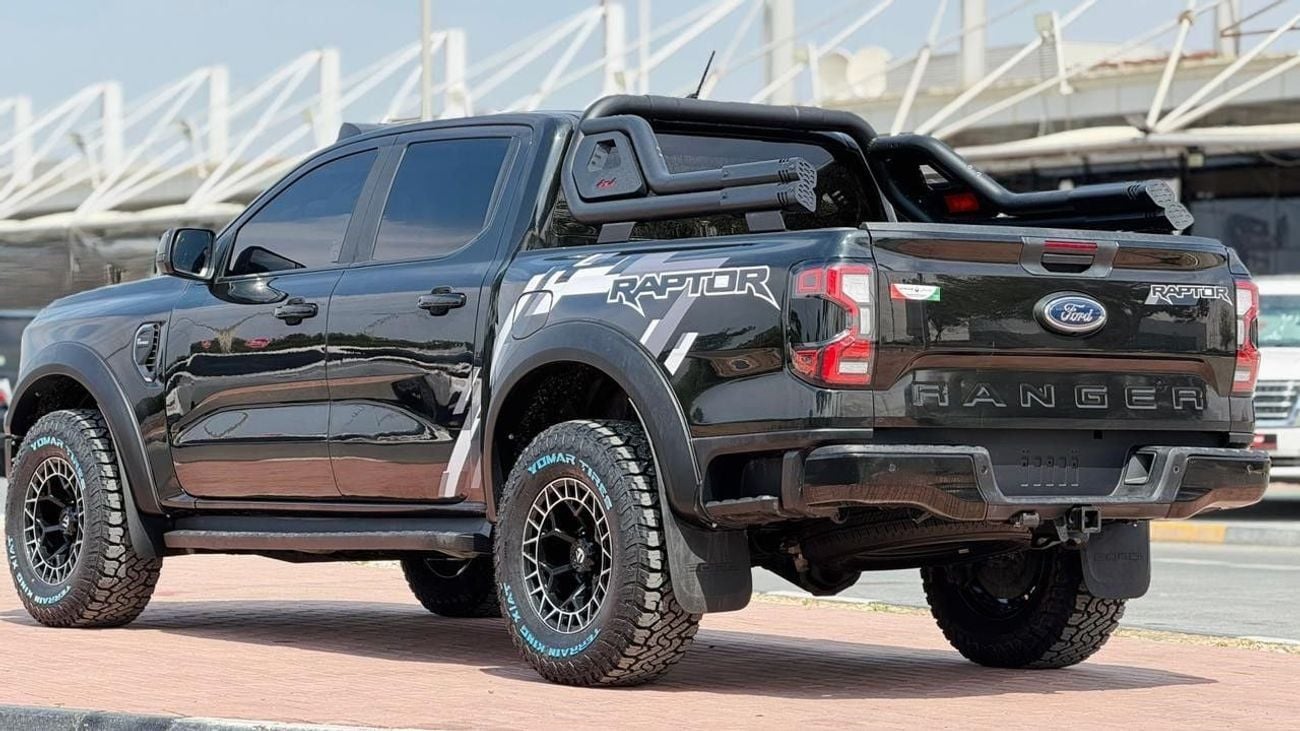 Ford Ranger 2023| 2.0L DIESEL ENGINE | AT | RHD | 4X4 HEAVY SPORTS BAR | ROOF MOUNTED LED LIGHTS | DIGITAL AC |