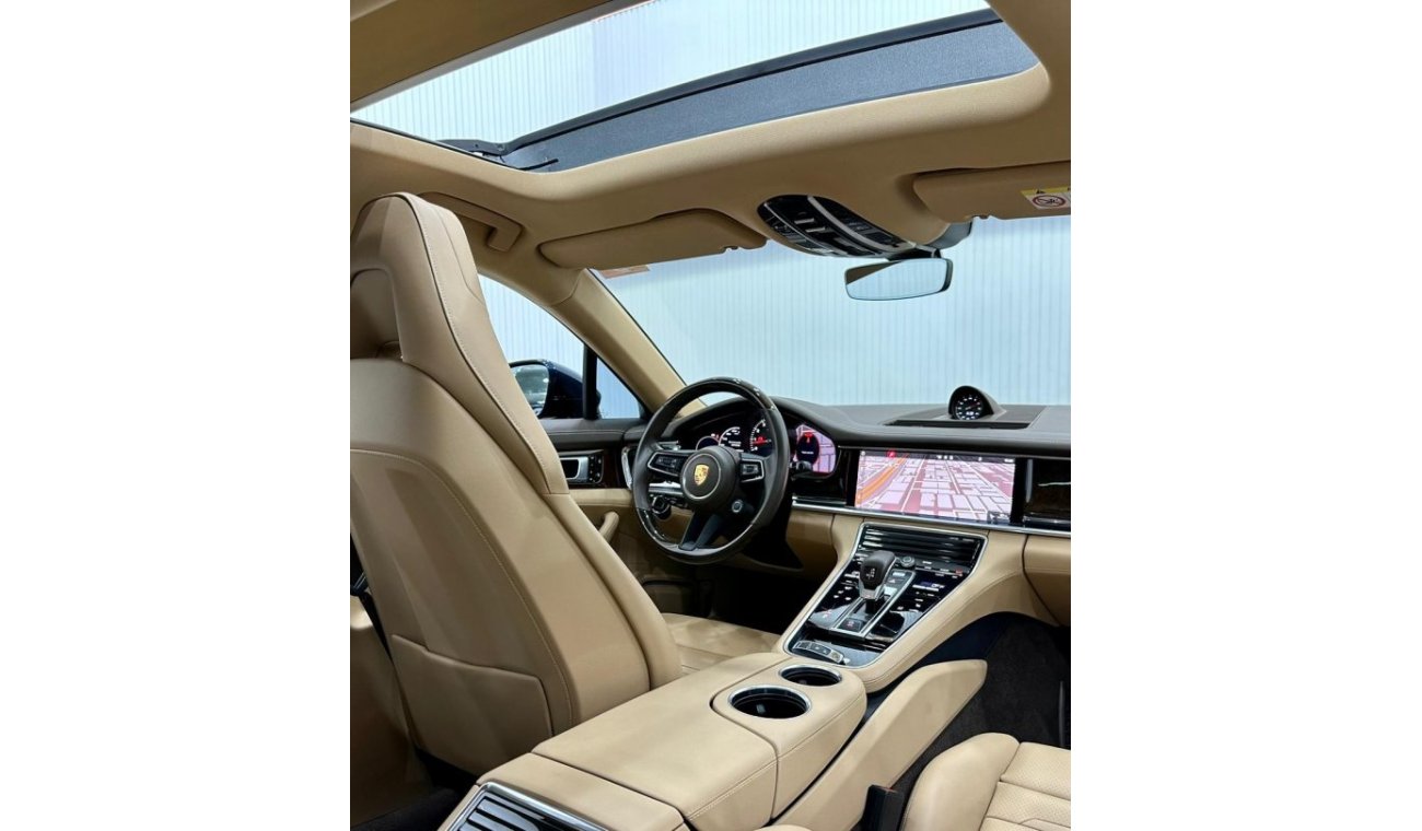 بورش باناميرا Std 2021 Porsche Panamera, October 2023 Porsche Warranty, Full Porsche Service History, Very low kms