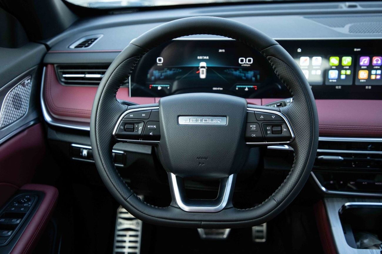 جيتور X70 2023 جيتور X70 بلس يونجزي SUV 1.5 - أزرق من الداخل أحمر