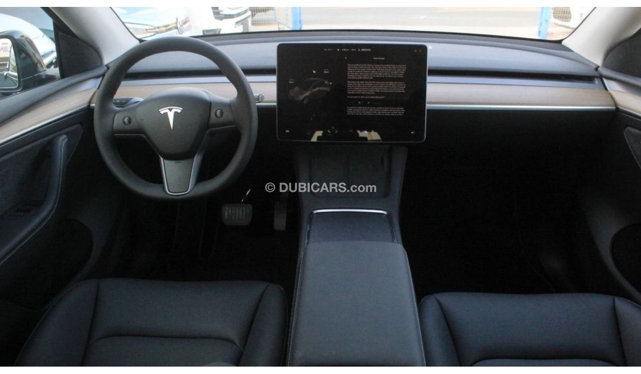 Tesla Model Y Standard Range RWD 2022Model for export