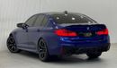 BMW M5 Std 4.4L 2020 BMW M5 Competition, 1 Year Warranty, Full Agency Service History, GCC