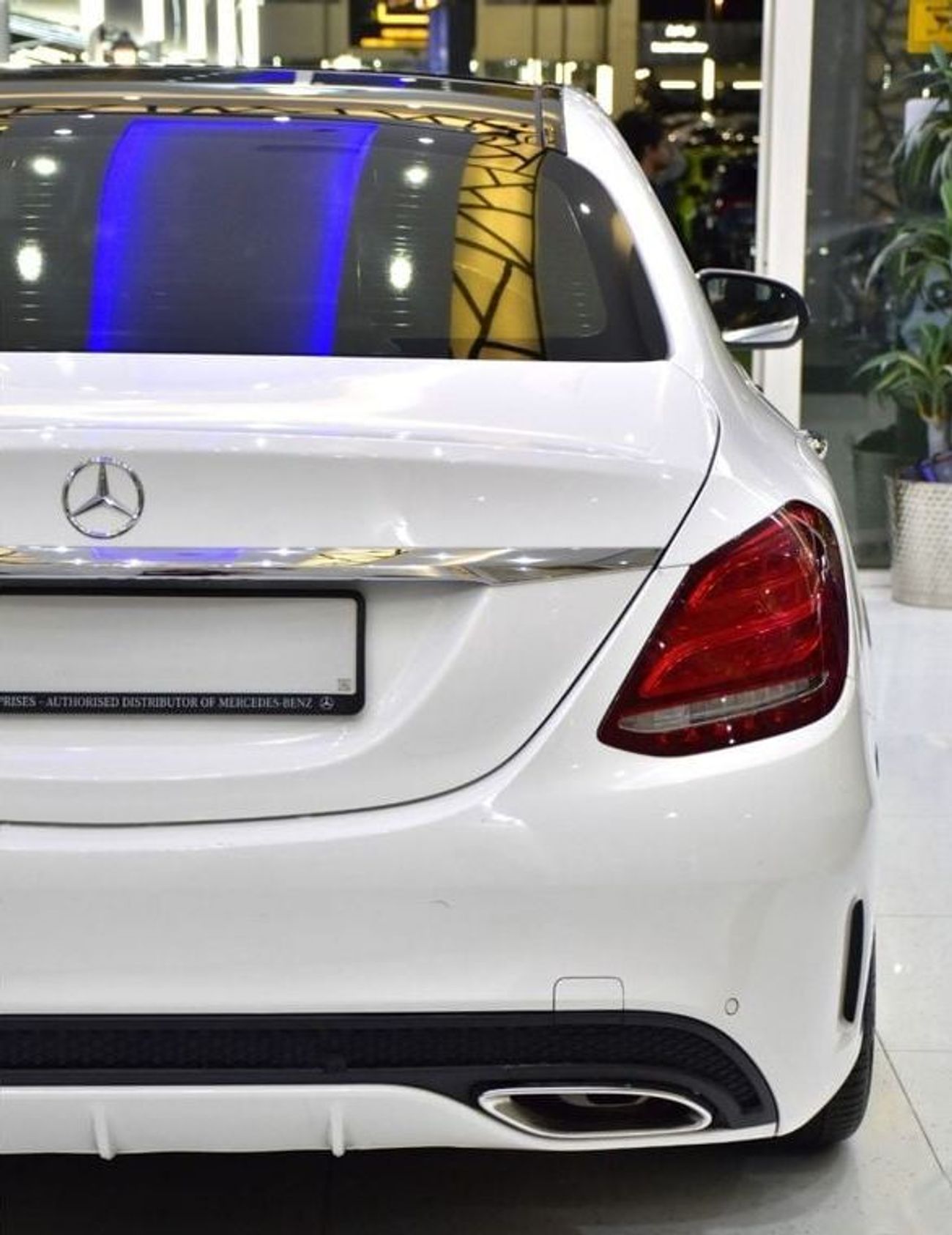 Mercedes-Benz C 200 EXCELLENT DEAL for our Mercedes Benz C200 ( 2017 Model ) in White Color GCC Specs