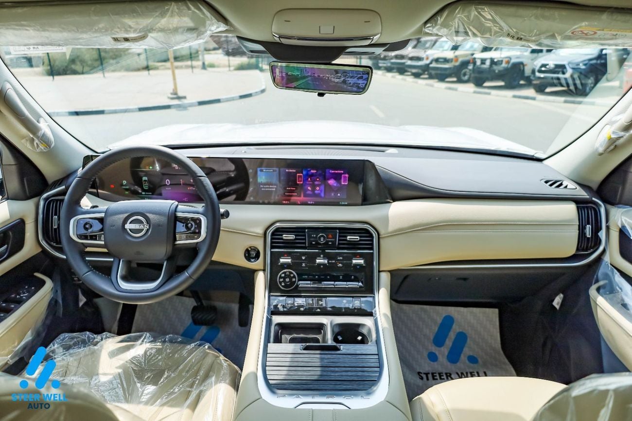 Nissan Patrol LE T2 3.5L V6 AWD 9AT 2026 | 8-Seater | Power Tailgate | 18” Alloy | Full Safety