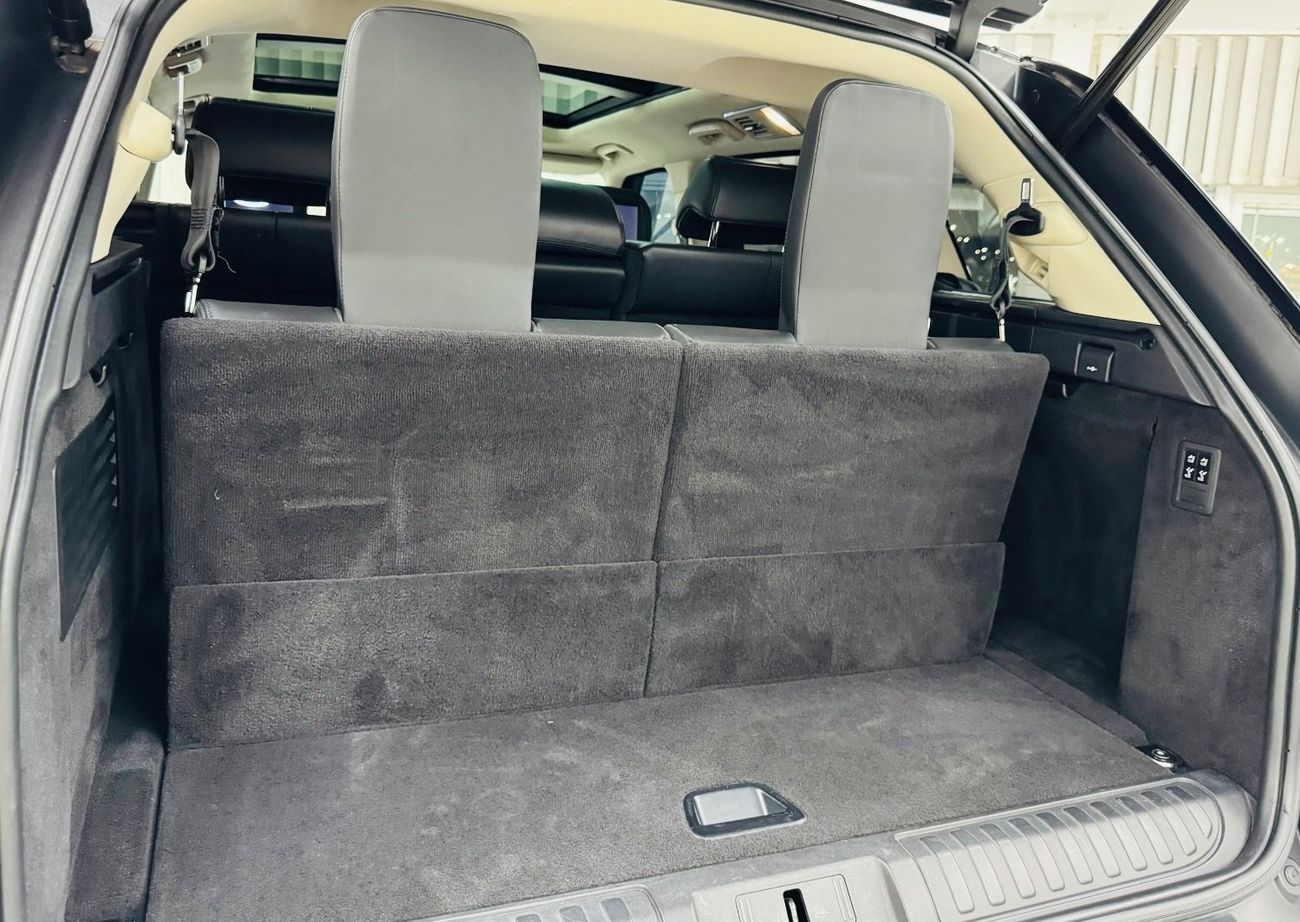 Land Rover Range Rover Sport GCC .. FSH .. V6 .. HSE .. 7 Seats .. DVD .. Top Range