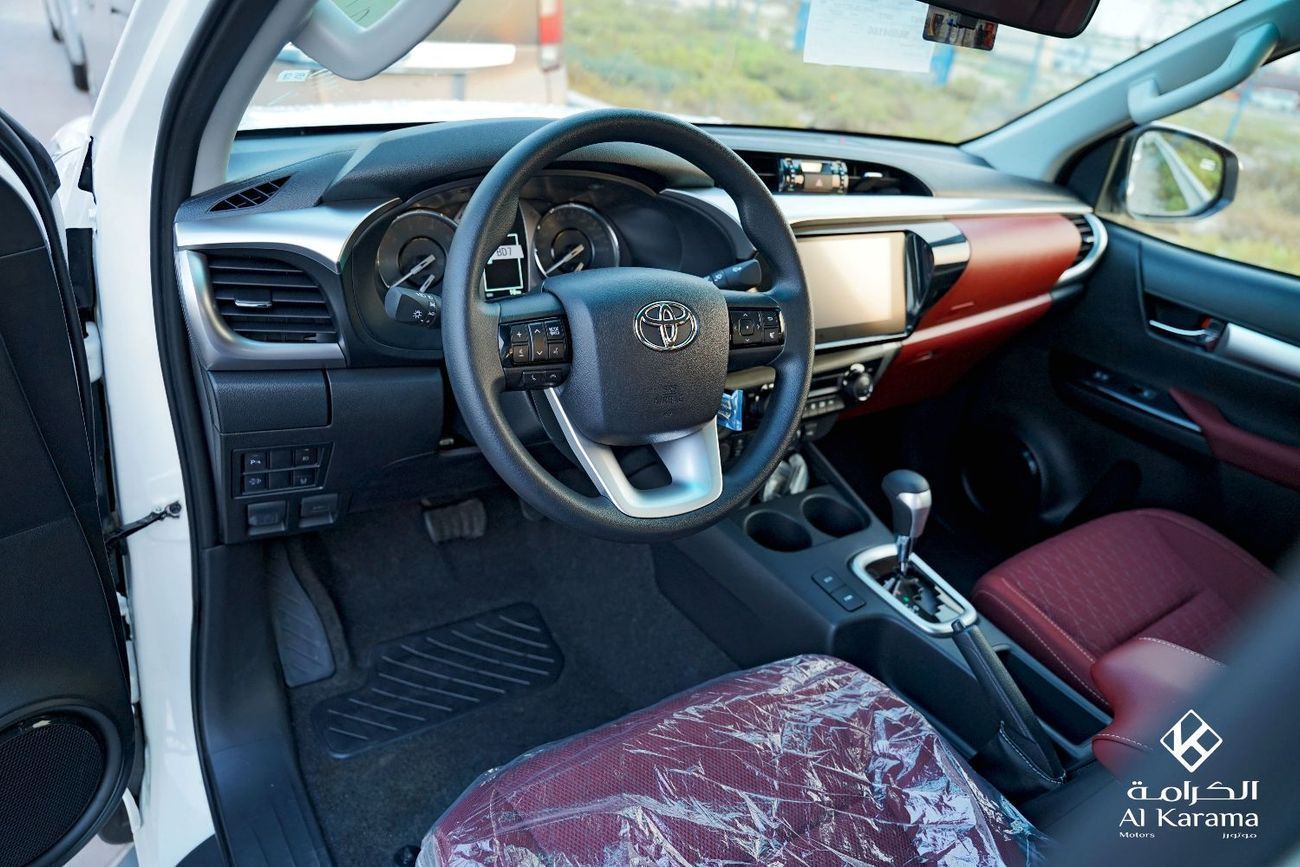 Toyota Hilux S GLX 2.4L 4WD A/T SR5 D-4D - GCC Specs  - Double Cabin, Full Option - Zero KM | Diff Lock