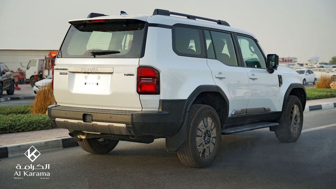 تويوتا برادو تويوتا لاند كروزر برادو | محرك توربو سعة ٢.٨ لتر | سيارة متعددة الاستخدامات - G | قفل تفاضلي مركزي |