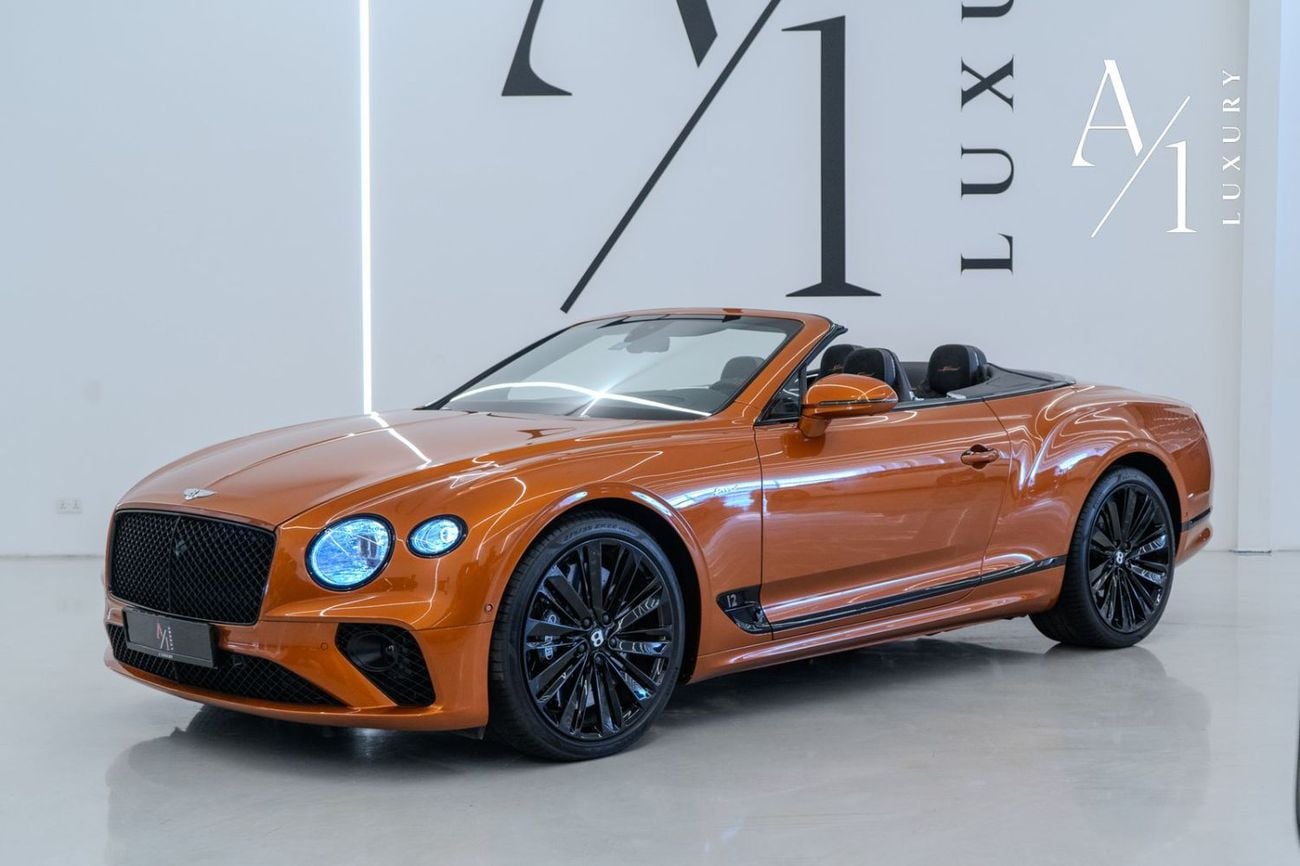 Bentley Continental GTC Speed W12 2022 Bentley Continental GTC Speed W12, Warranty, Bentley Service Package, Very Low Kms