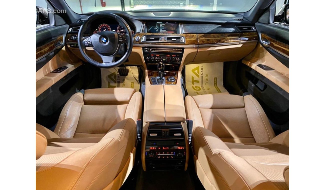 بي أم دبليو 750 2014 BMW 750 LI EXCLUSIVE ORIGINAL PAINT FULL AGMC SERVICE HISTORY