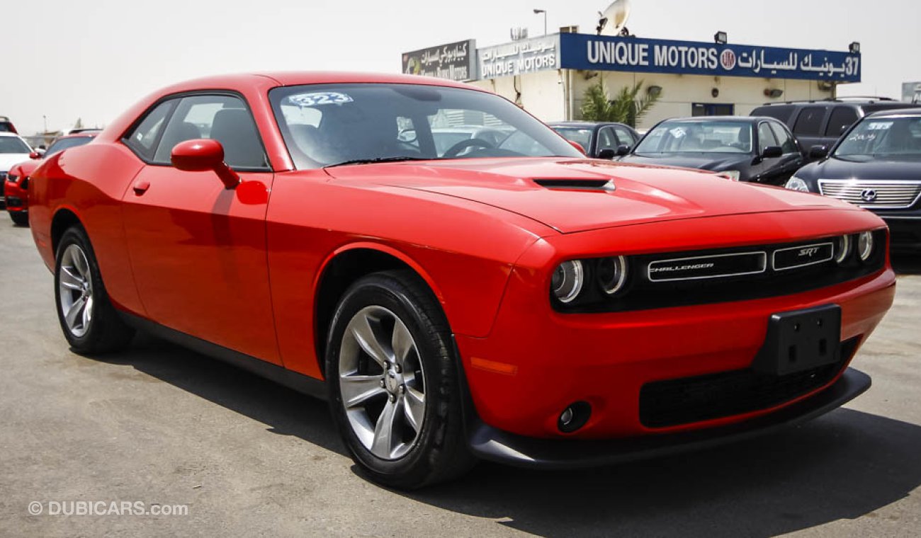 Dodge Challenger With SRT Badge