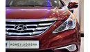 Hyundai Sonata 2014 Model!! in Red Color! GCC Specs