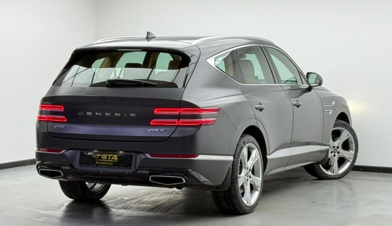 Genesis GV80 Royal 3.5L AWD 2023 Genesis GV80 Royal Edition, 2027 Genesis Warranty + Service Pack, Very Low Km, G