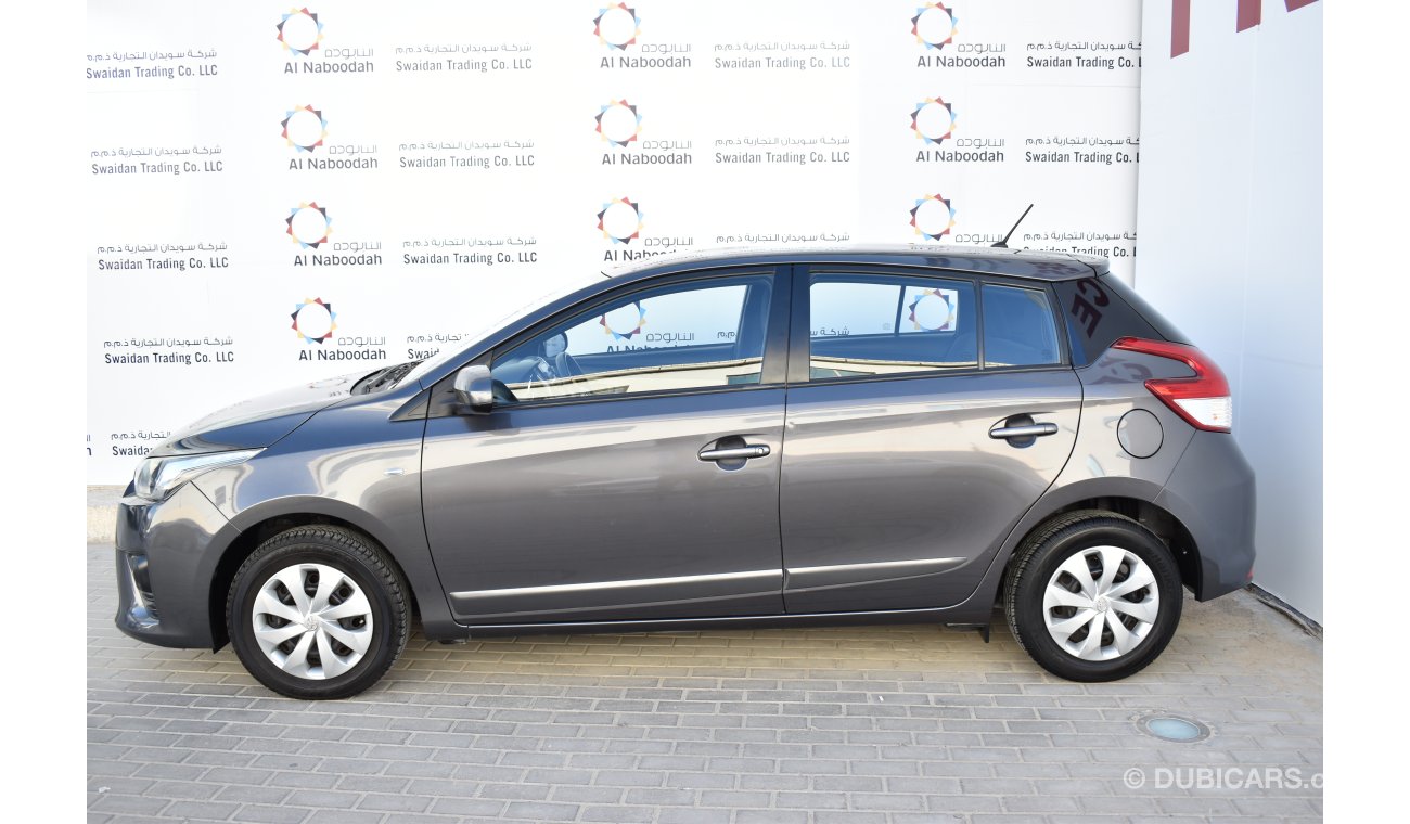 تويوتا يارس 1.3L SE HATCHBACK 2016 GCC DEALER WARRANTY