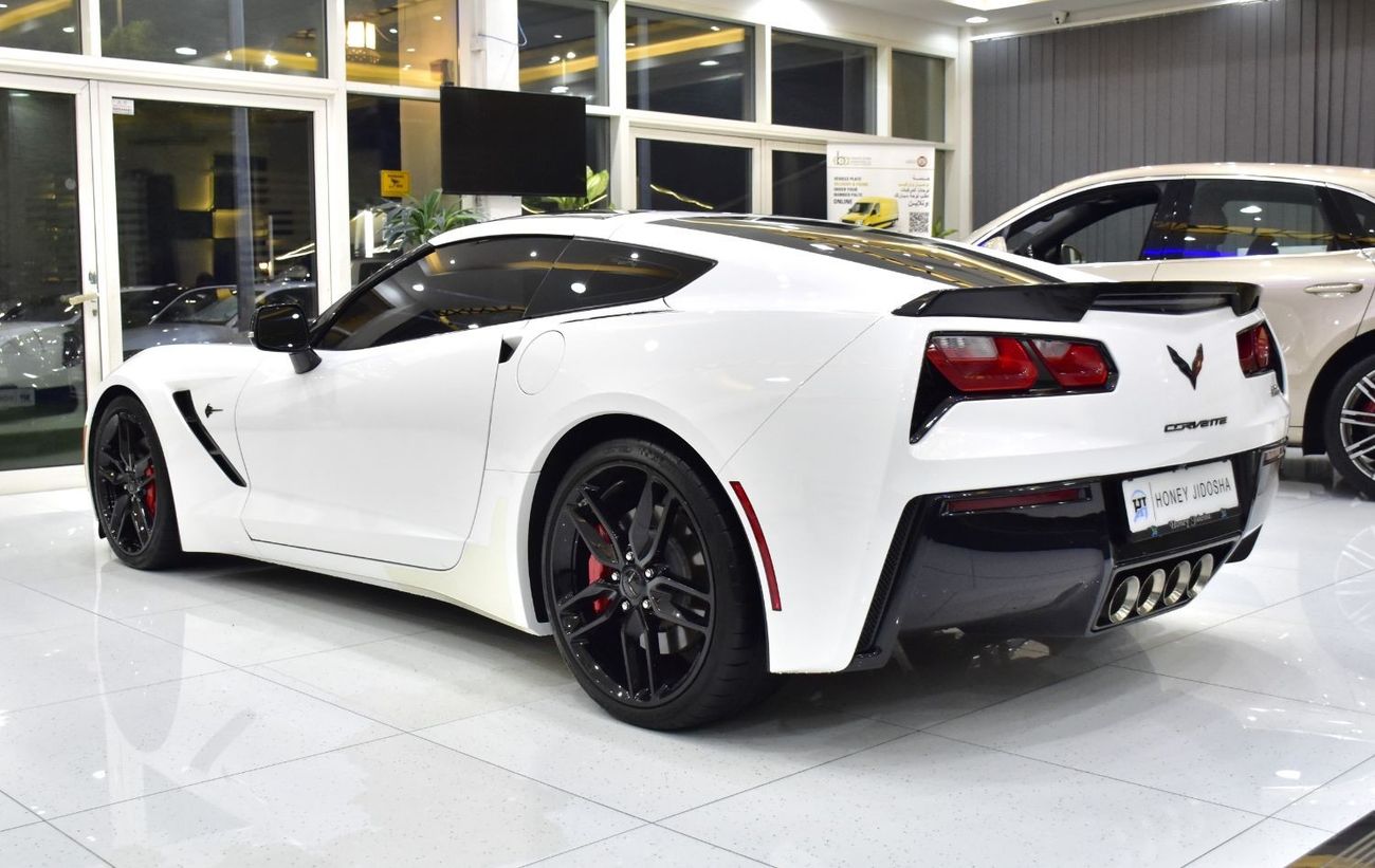 Chevrolet Corvette EXCELLENT DEAL for our Chevrolet Corvette C7 Stingray ( 2016 Model ) in White Color GCC Specs